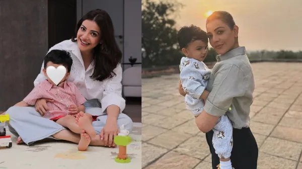 Kajal Aggarwal Features Son in Ad, Fans Wonder Why She’s Hiding Her Face